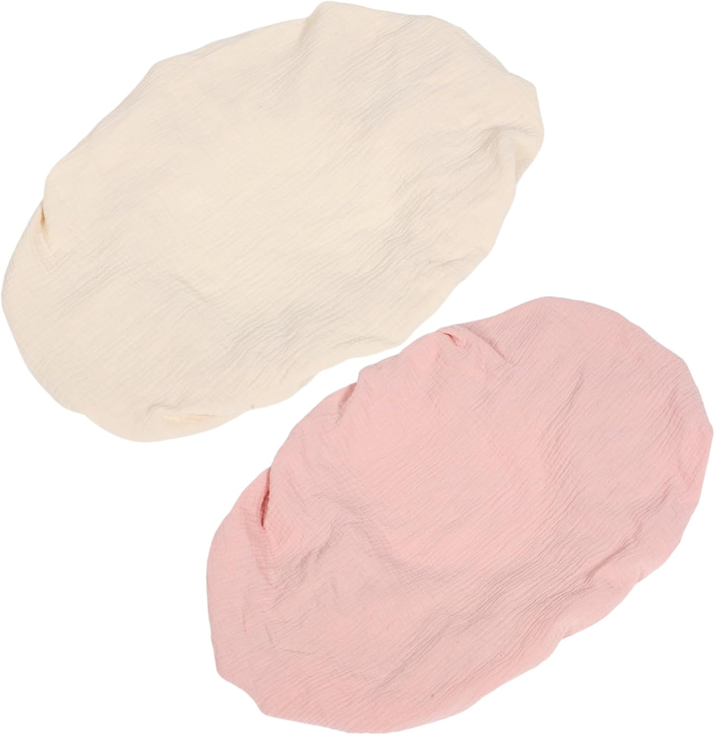 Abaodam 2Pcs Crib Fitted Muslincot Mattress Cover Washable Changing Pad for Boys Girls Safe image number 2