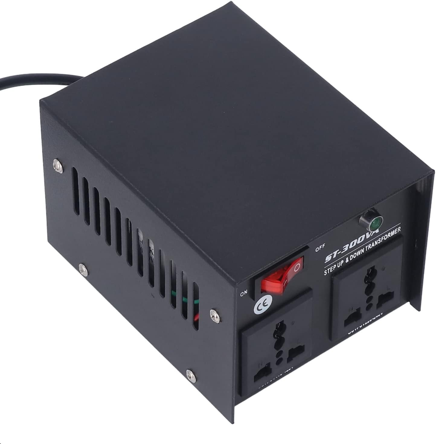 Step up down Transformer, 300W Adjustable Heavy Duty Voltage Converter 110V‑120V/220V‑240V, to Power Voltage Converter (AU Plug) image number 5