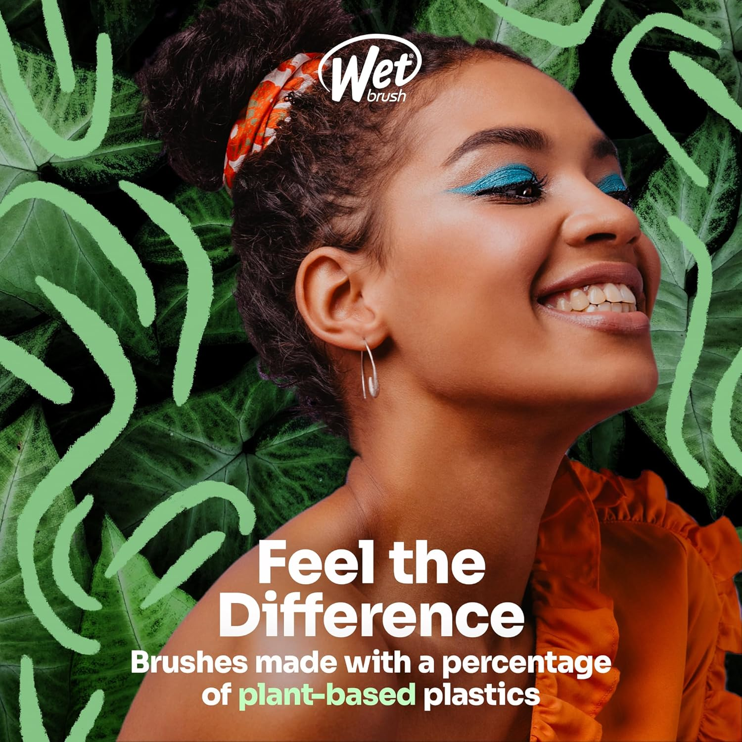 Wet Brush Go Green Detangler Hair Brush, 1 Ml - Pink image number 3