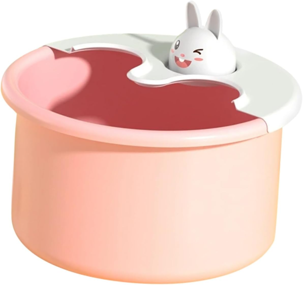 VINTORKY Foot Bath Tub for Children Portable Spa Bucket Massage Bubbles Sturdy Plastic Foot Soaking Basin image number 4