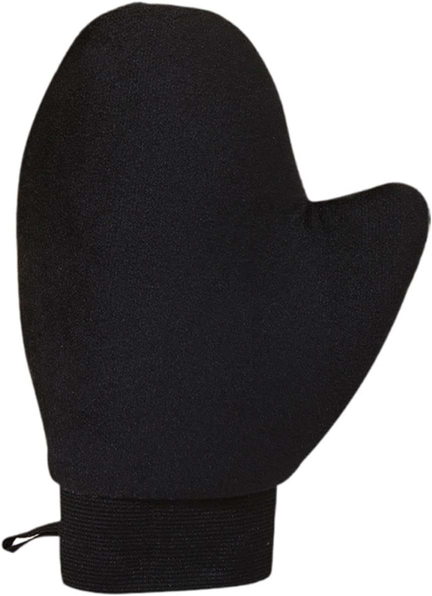 Oshhni Self Tanning Mitt, Sunless Tanning Glove, Elastic Cuff, Soft, Reusable, Self Mitt, Pink