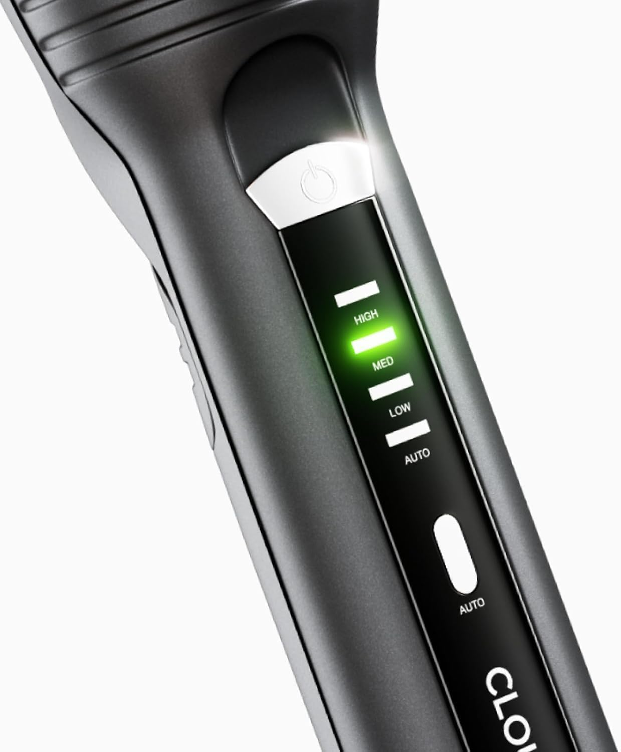 CLOUD NINE the Curling Wand Hair Curler Grey | Styling Tool Variable Temperature Control 125&deg;C to 175&deg;C Range of Hair Types Strong Shiny Healthy Results | Ceramic Barrel Pivoting Cord image number 6