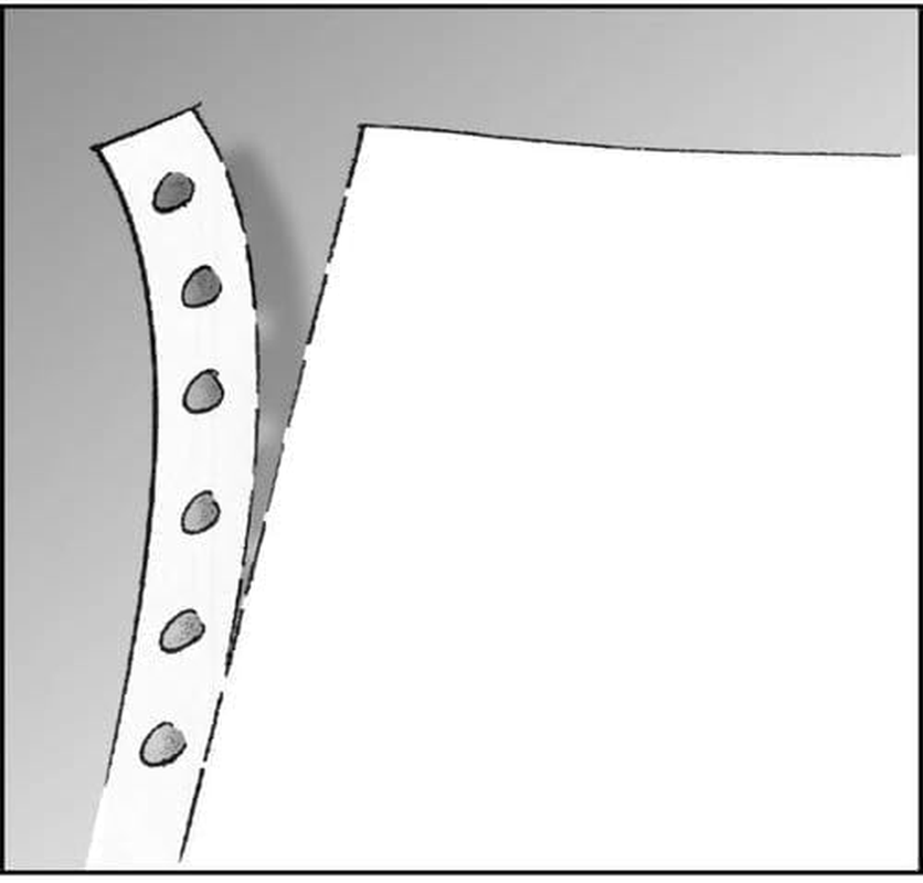 91185 Continuous Paper 1 Part 12 Inches X 240 Mm (A4 High) 80 G 2000 Sheets LP, MP