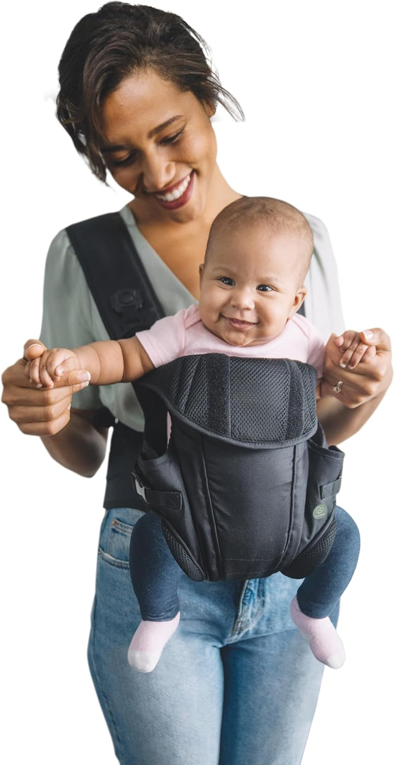 Dreambaby Manhattan Adjustable 3 in 1 Position Baby Carrier - IHDI Approved Hip Healthy - Newborns Toddlers up to 15Kg - Fits for Most Adult Sizes image number 1