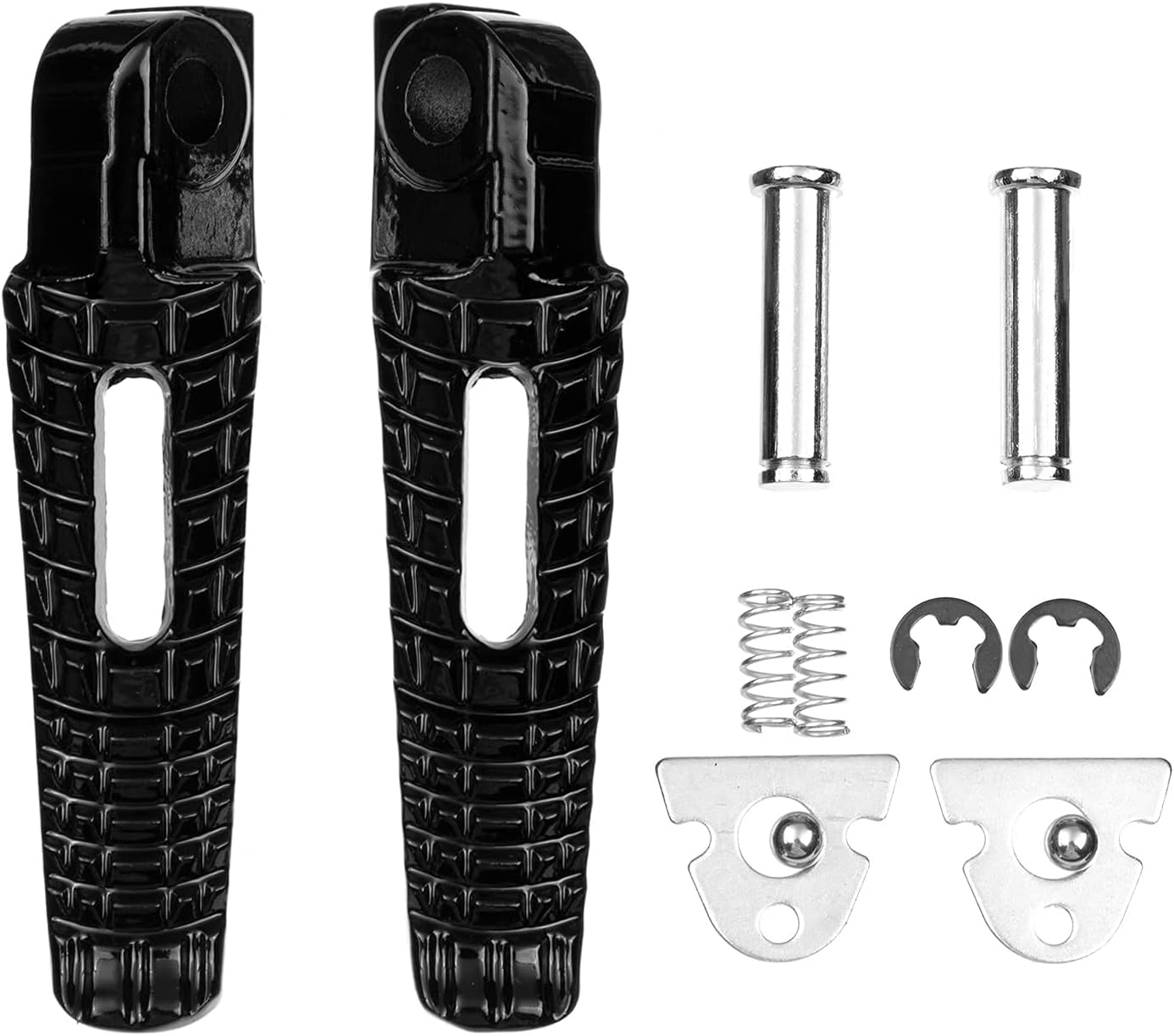 Motorcycles Black Rear Passenger Foot Peg Bracket for Suzuki Gsxr600 Gsxr750 2006 2007 image number 6