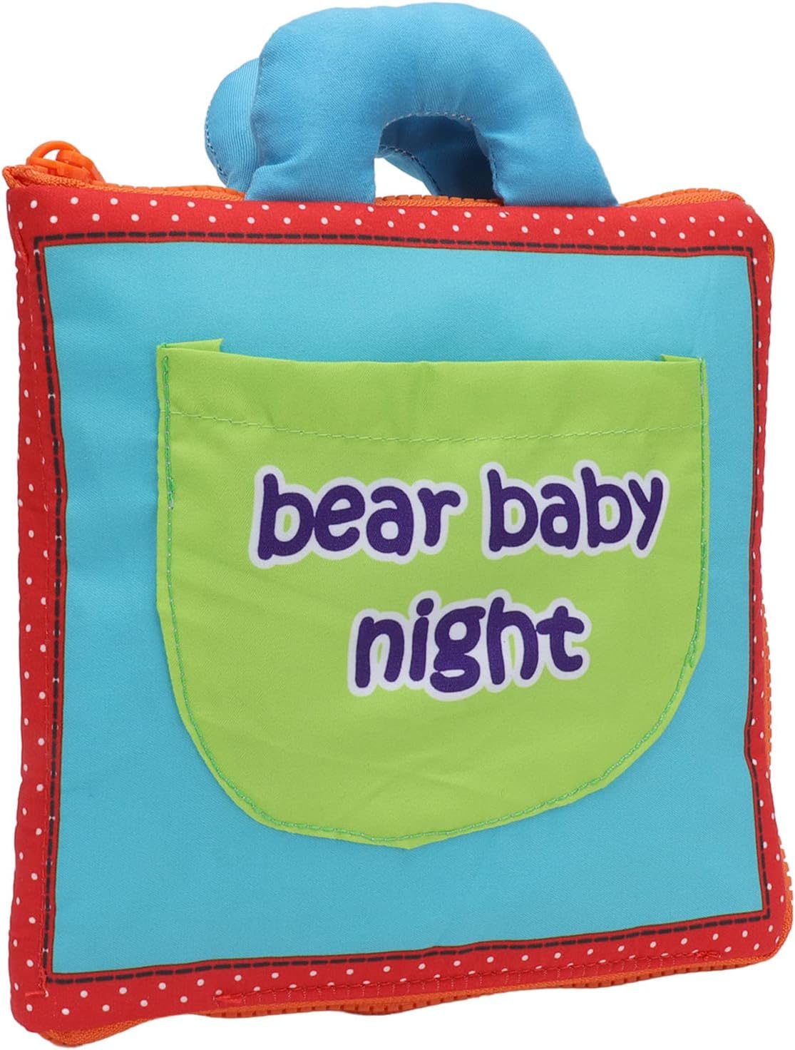 Baby Cloth Book,Colorful Baby Soft Cloth Book Early Learning Toy Infant image number 1