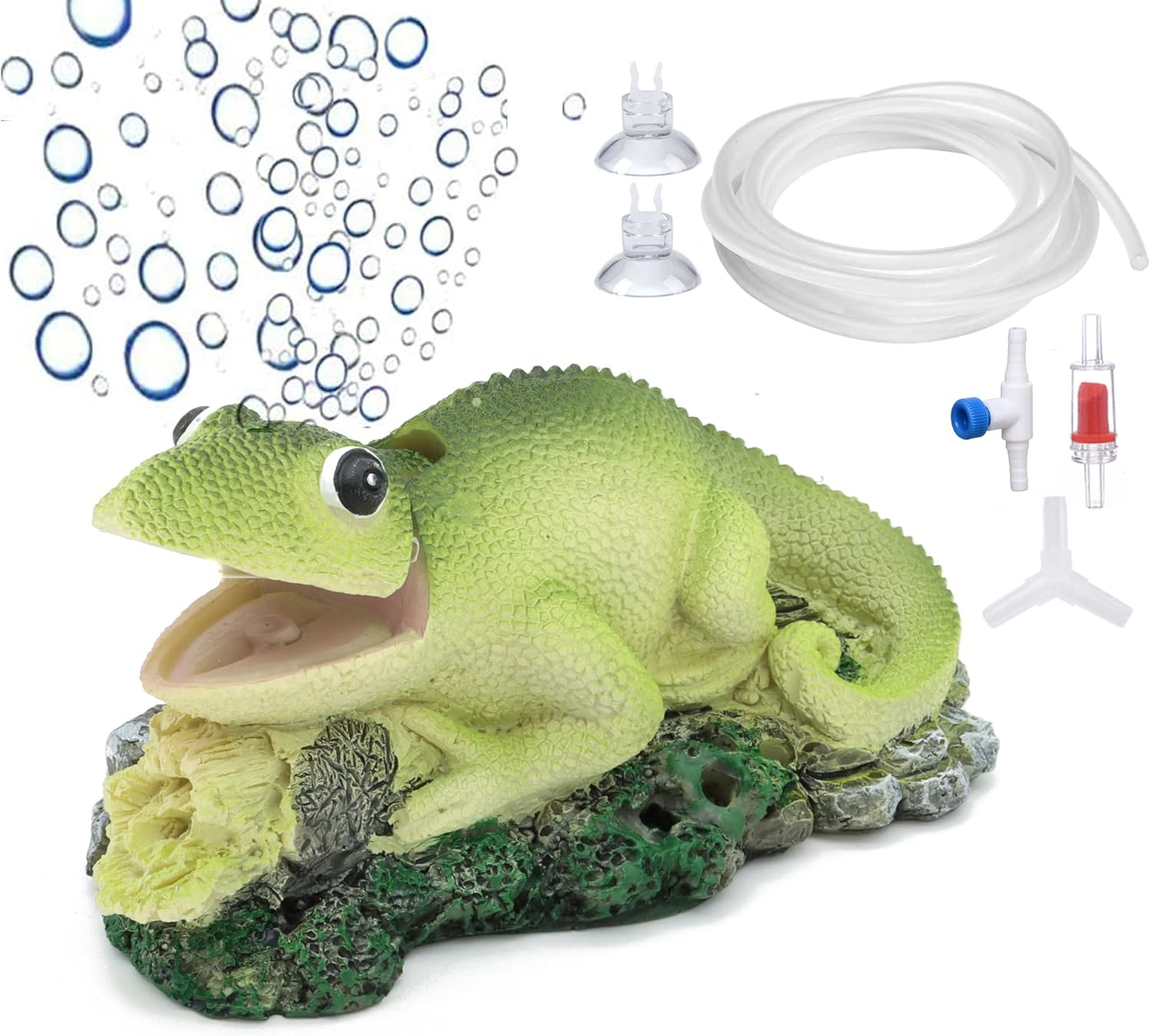ALEGI Aquarium Air Bubbler Decorations,Air Bubbler Decor Ornament for Fish Tank (Dinosaur) image number 2