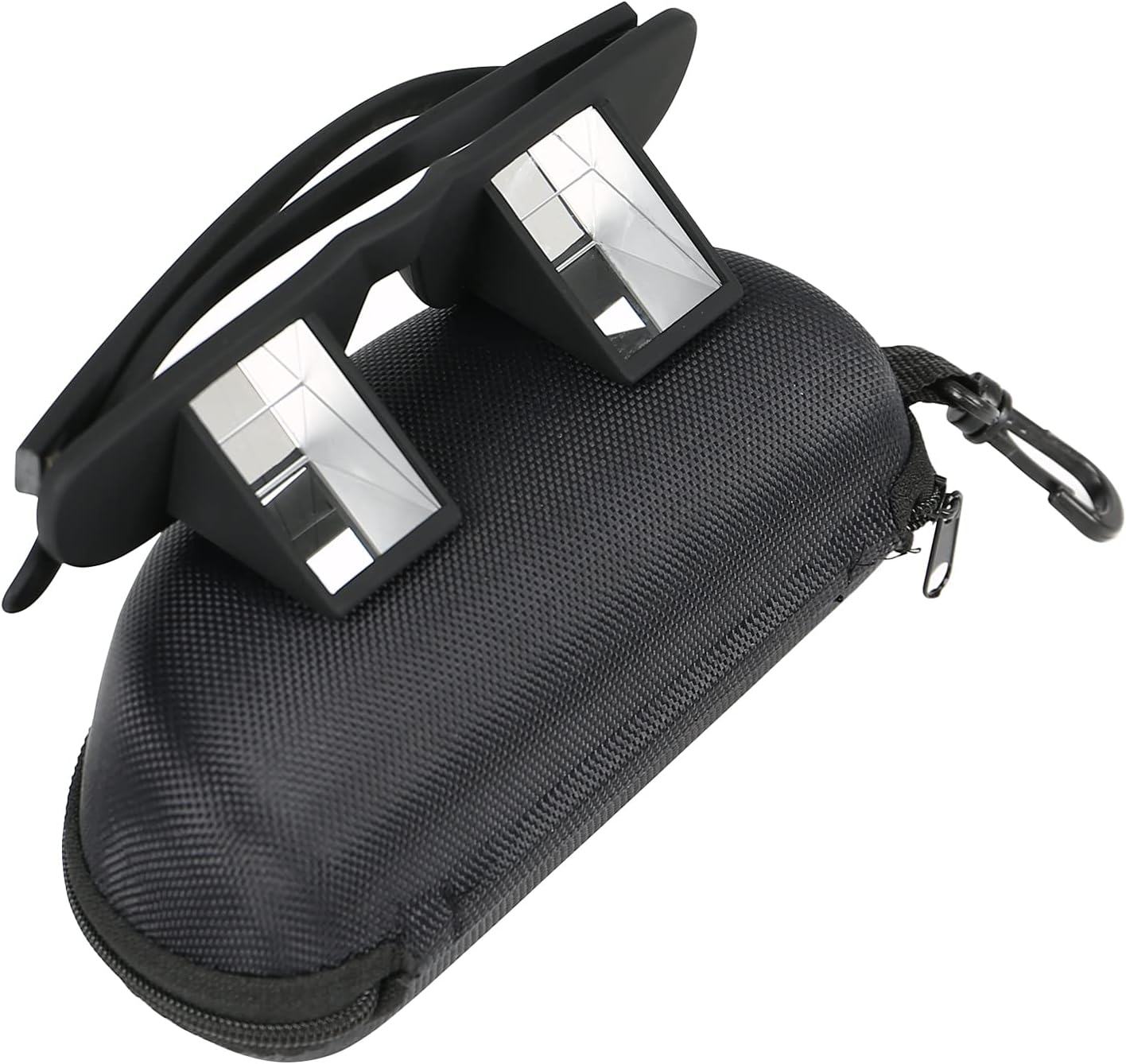 Rock Climbing Belay Glasses, High Definition Lightweight Belaying Glasses with Storage Bag, PC Frame Portable Belayer Glasses for Mountaineering