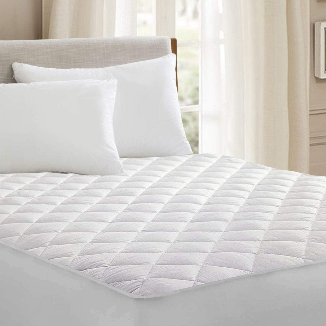 Dreamz Fully Fitted Waterproof Microfiber Mattress Protector in King Size image number 1