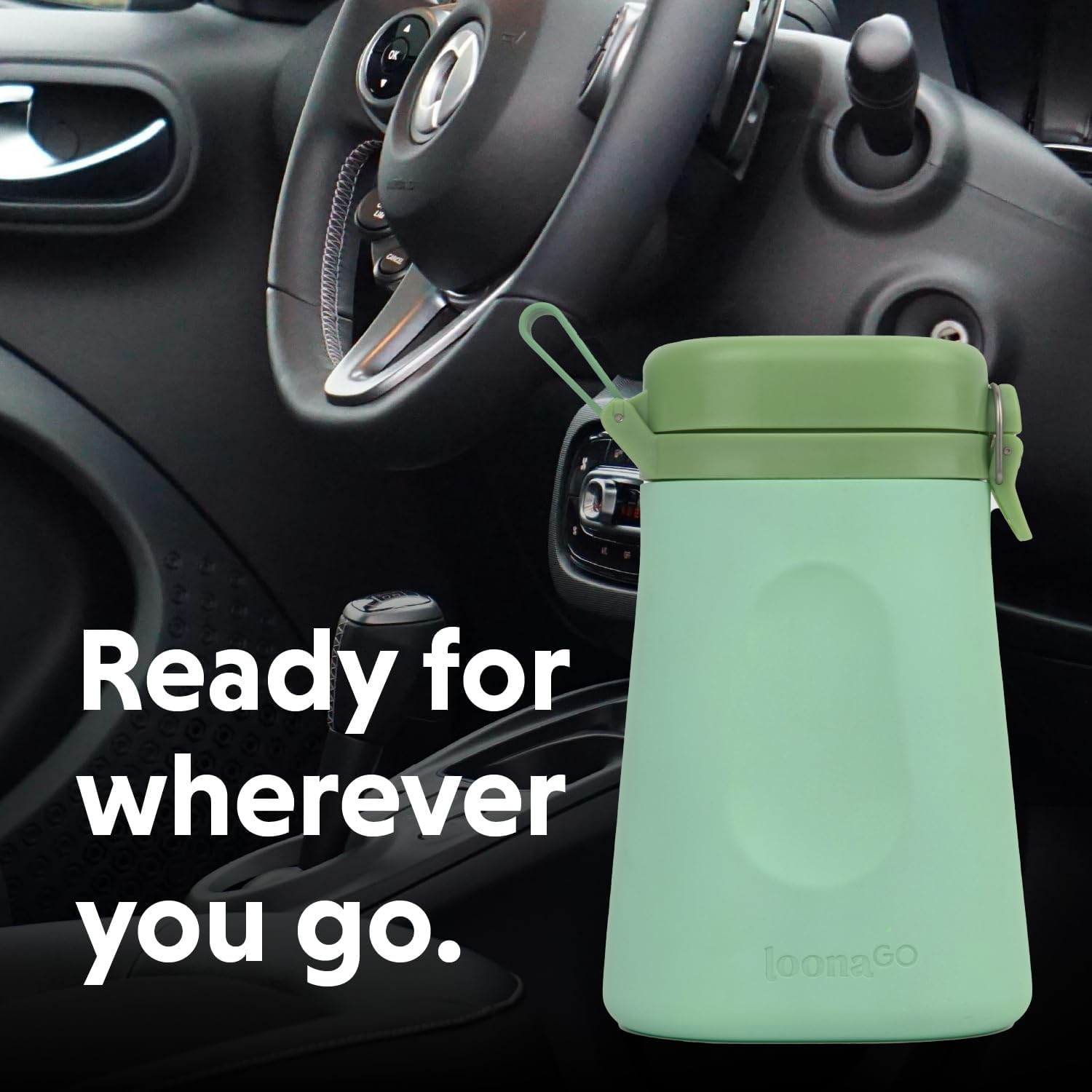 Loonago Female Urinal &ndash; Portable, Odor-Blocking, Leakproof Pee Bottle &ndash; Discreet Bedside & Travel Toilet for Women - Road Trips, Camping and Post Surgery &ndash; FSA/HSA Eligible (Blue) image number 5