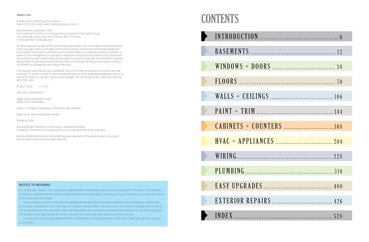 Black & Decker the Book of Home How-To, Updated 3Rd Edition: Complete Photo Guide to Home Repair and Improvement image number 2