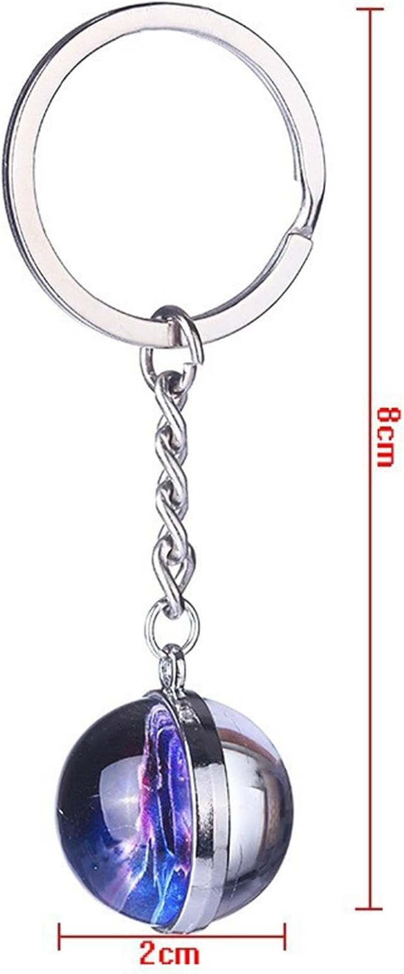 Duroecsain Key Chain Magic, Constellation Key Chains, Star Cup Accessories, Glow in the Dark Pendant, Car Ornament for the Keys, Backpack - Crab image number 4