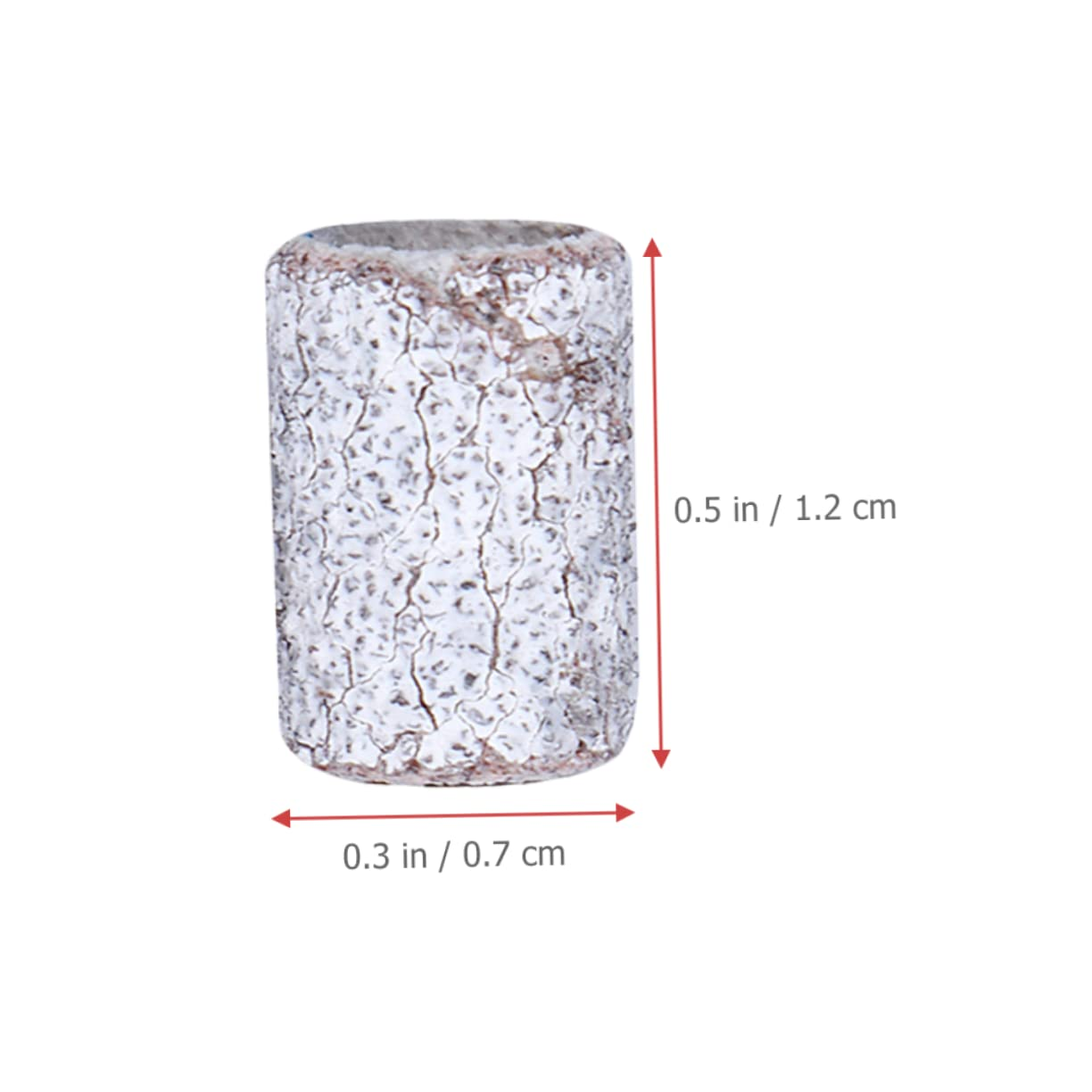 NOLITOY Nail Drill Sanding Bands 200Pcs Set Includes White Sanding Bands for Nail Art Makers image number 1