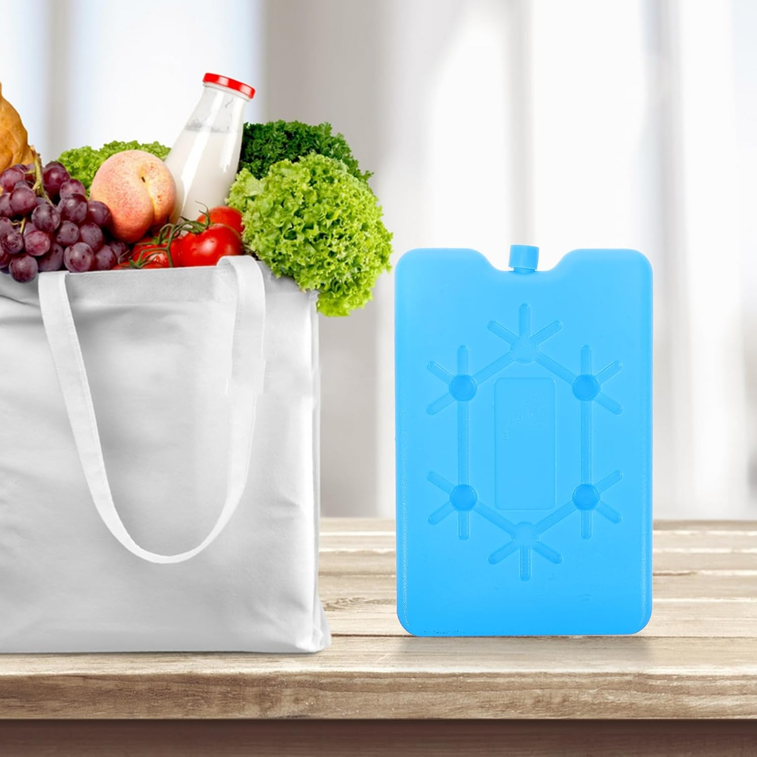 Alipis 4Pcs Packs Fresh Ice Box Lunch Box Ice Pack Ice Packs Reusable Ice Pack Freezer Blocks Cooler Ice Bag Ice Pop Bags Ice Blocks Breastmilk Freezer Bag Lunch Boxes Plastic