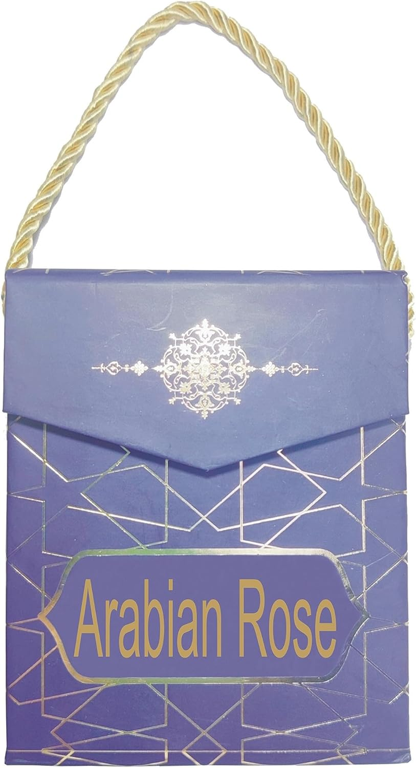 SH ARABIAN ROSE ATTAR 6Ml Suitable for Daily Uses, Occasions & Parties Long Lasting Fragrance Roll on Perfume Oil Leak Proof Available in Travel Size for Unisex with Elegant Bag.
