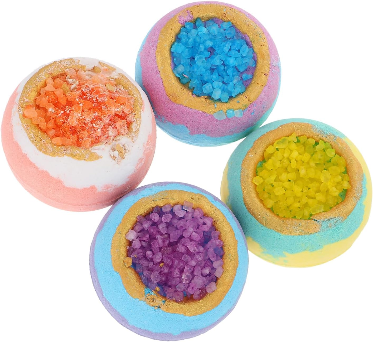 Ipetboom 4Pcs Boys and Girls Bomb Balls Essential Oil Bathing Supplies Fun for Boys and Girls image number 6