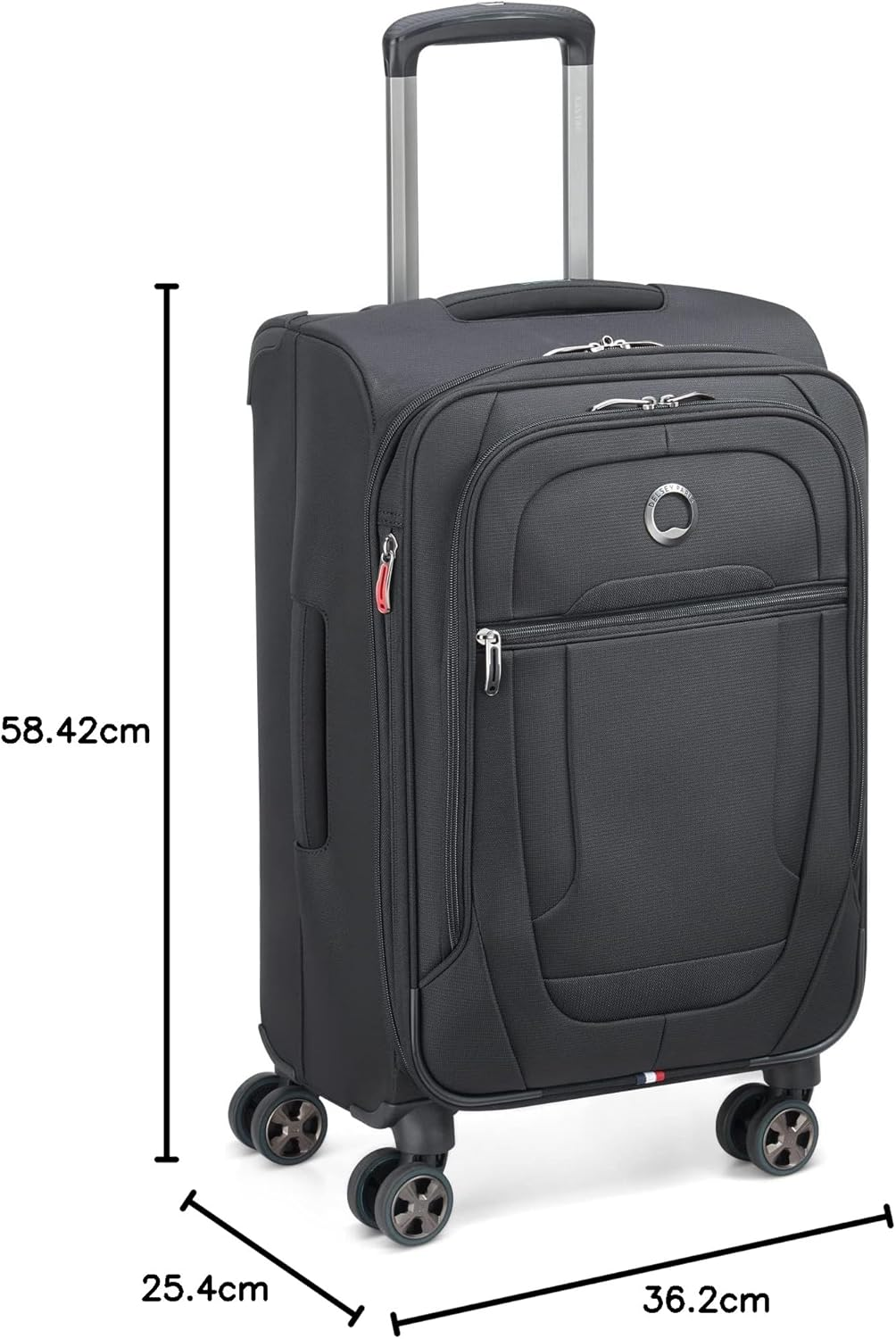 DELSEY Paris Helium DLX Softside Expandable Luggage with Spinner Wheels image number 2