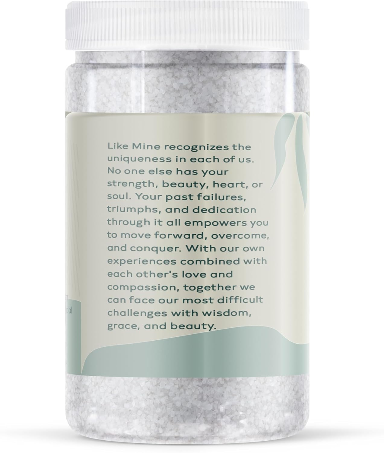 Like Mine Epsom Salt Soak with Tea Tree Essential Oil , 2 Lb, Bath & Foot Soak Magnesium Sulfate Blend image number 2