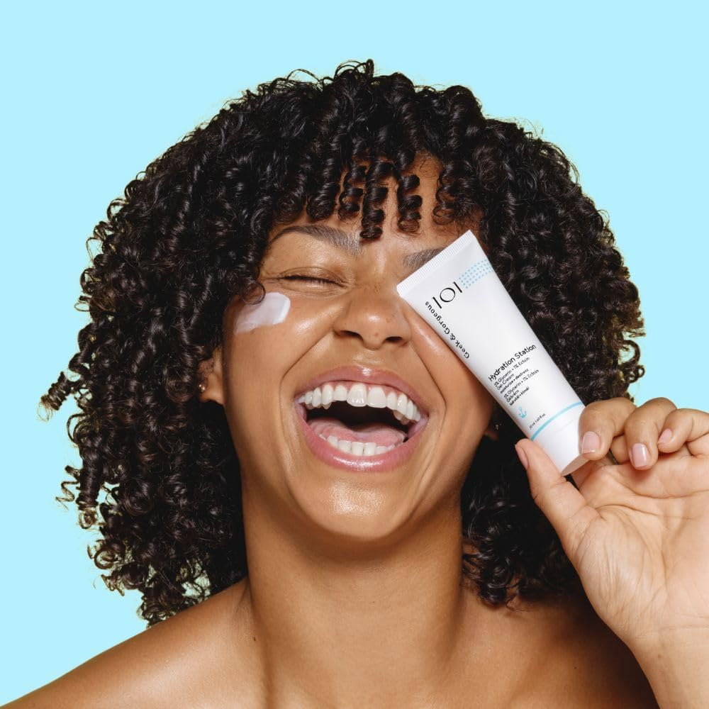 Geek & Gorgeous Hydration Station - Light, Refreshing Gel Cream - Care Cream with Glycerine and Ectoin - for Normal, Oily and Combination Skin - 50 Ml image number 4