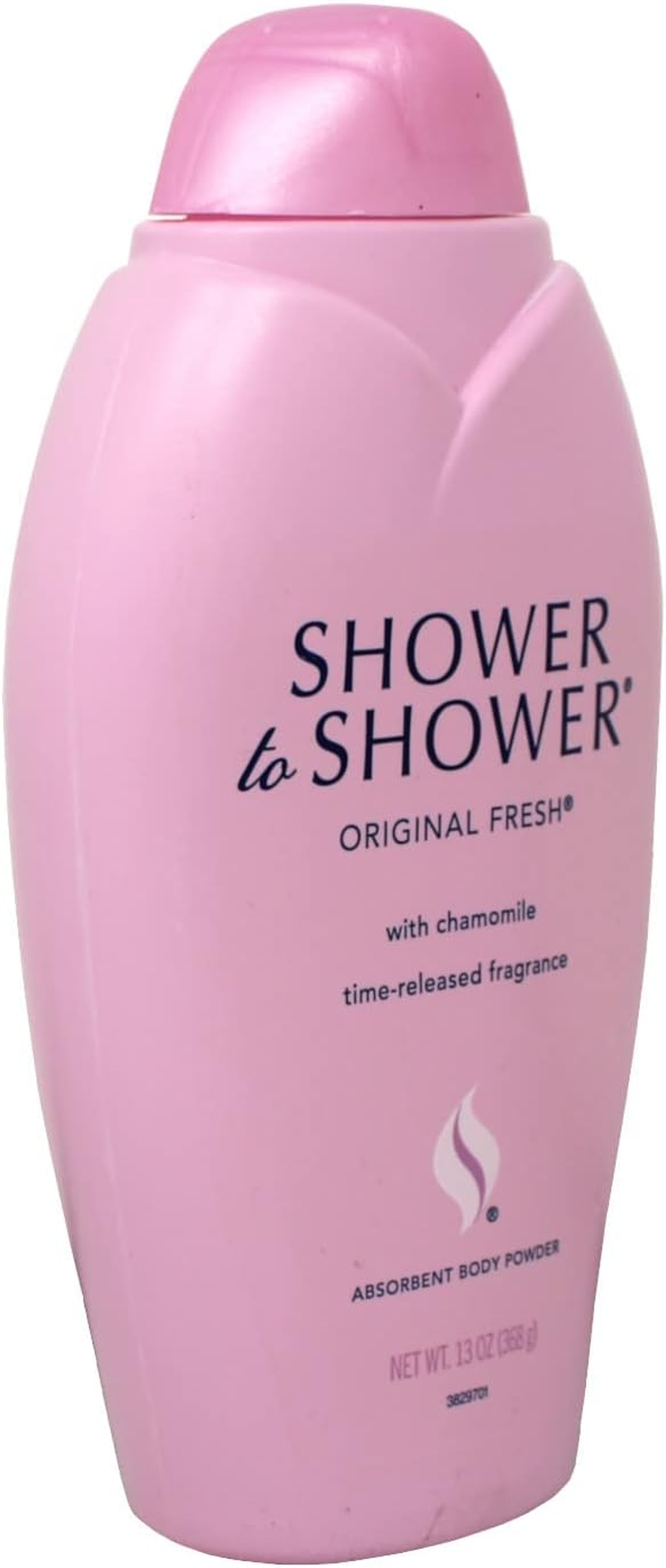 Shower to Shower Absorbent Body Powder, Original Fresh with Chamomile, 13-Ounce Bottles (Pack of 2) image number 3