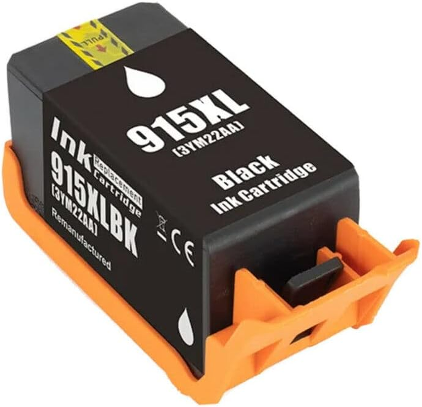 Generic 915XL Black Ink Cartridge for HP Officejet Pro 8010 8012 8018 8020 8022 8026 8028
