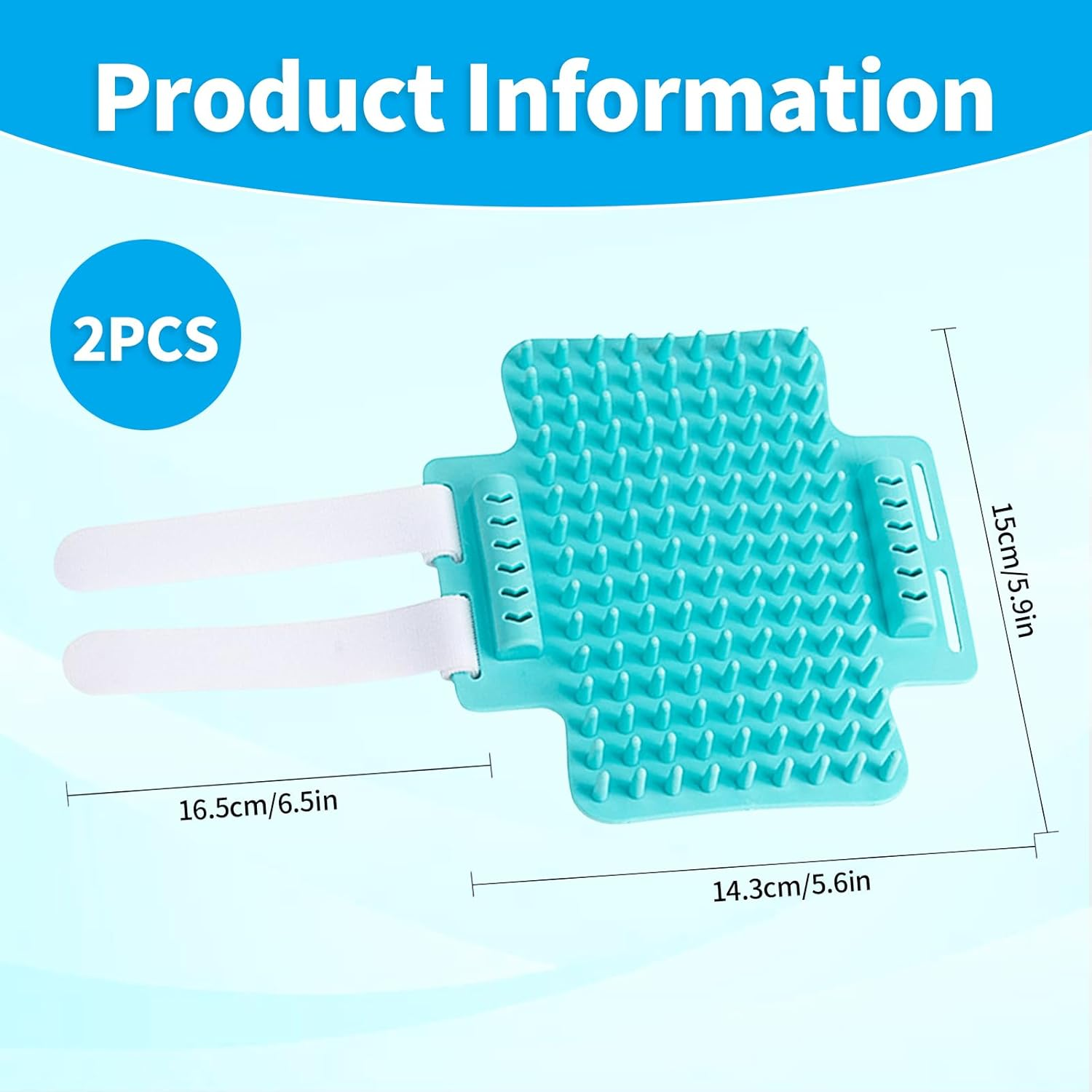 2 Pack Cat Self Groomer, Rubber Table Corner Face Wall Scratcher, Soft Pet Chin Head Grooming Brush Comb for Indoor Kitten Puppy Relaxing Bathing Cleaning, Gray - Green image number 7