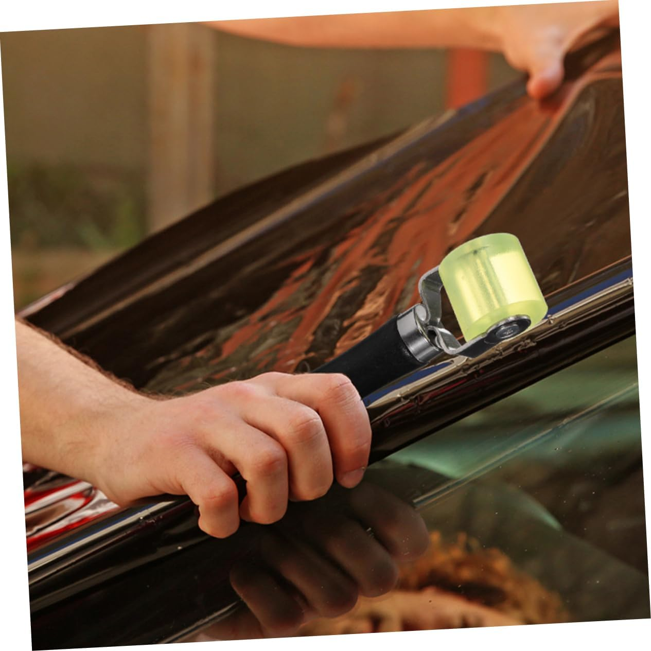 SOLUSTRE Automotive Car Sound Deadening Tool Sound Deadening Material Roller Soundproofing Pad for Vehicle image number 5