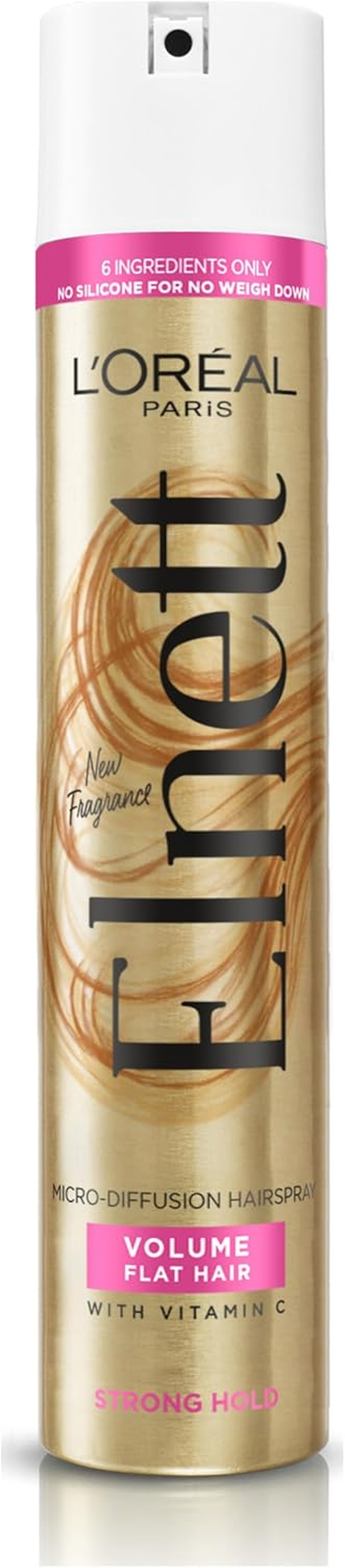 L'Or&eacute;al Paris Elnett Volume Hold Vitamin C Hairspray 400Ml