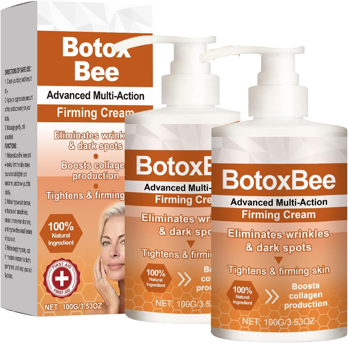 Botox Bee Venom Wrinkle Cream Australia (2 PCS, 200G (Pack of 2))