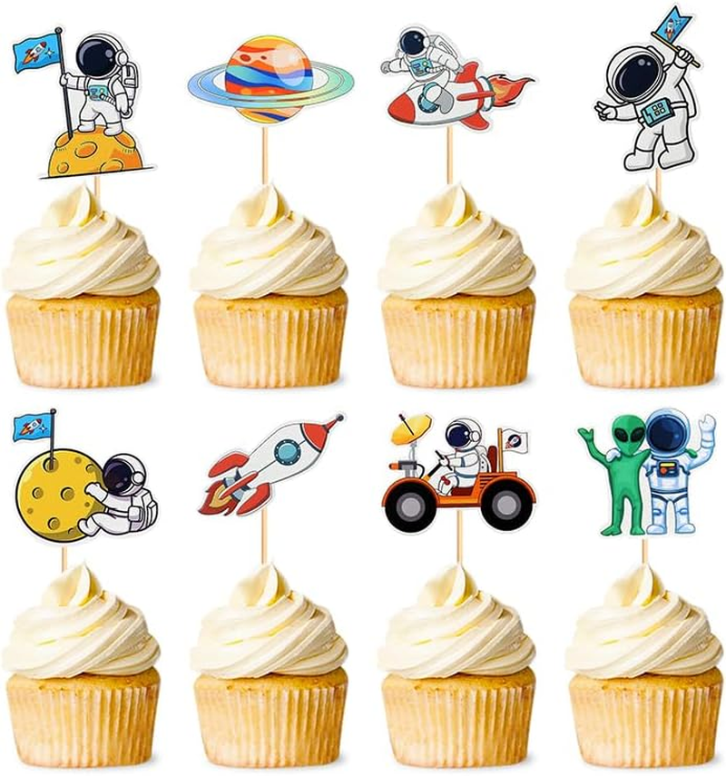 17Pcs Unicorn Theme Cupcake Toppers Unicorn Party Cake Decorations Rainbow Birthday Party Decoration Birthday Cake Toppers for Girls image number 5