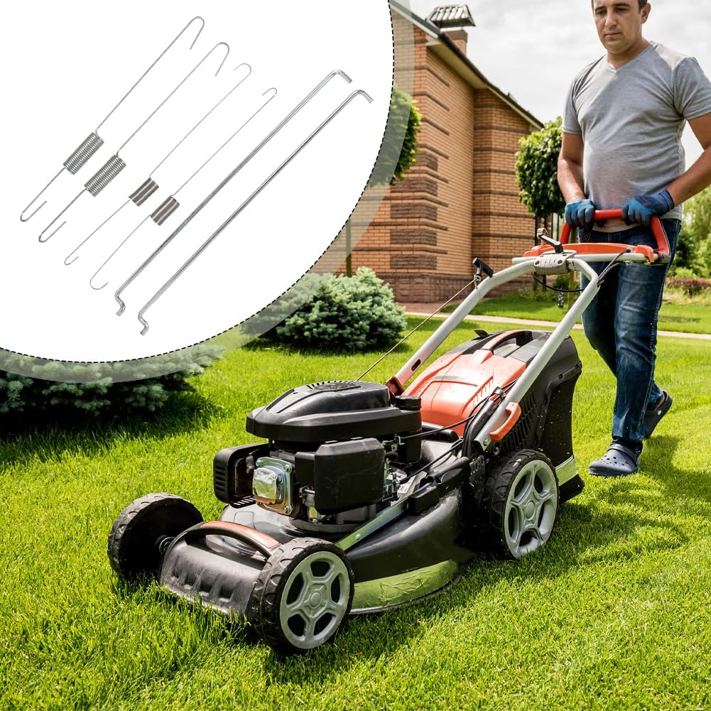 Throttle Return Spring Kit Carburetor Spring Classification Governor Connecting Rod Speed Control Spring Adjusting Lever Spring Rod for GX140 GX160 Gx200 Carburetor image number 6