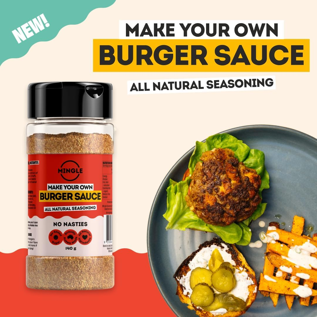 Mingle Seasoning No Nasties Burger Sauce Spice image number 1