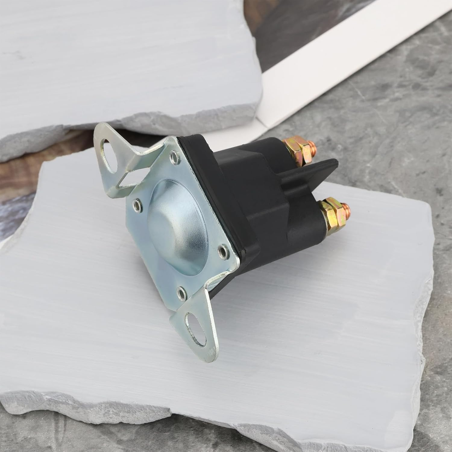 SING F LTD 1PC Lawn Mower Starter Solenoid Compatible with Westwood Compatible with Countax 1530 834-1221-210 12V 3 Pole Solenoid Motor Solenoid image number 4