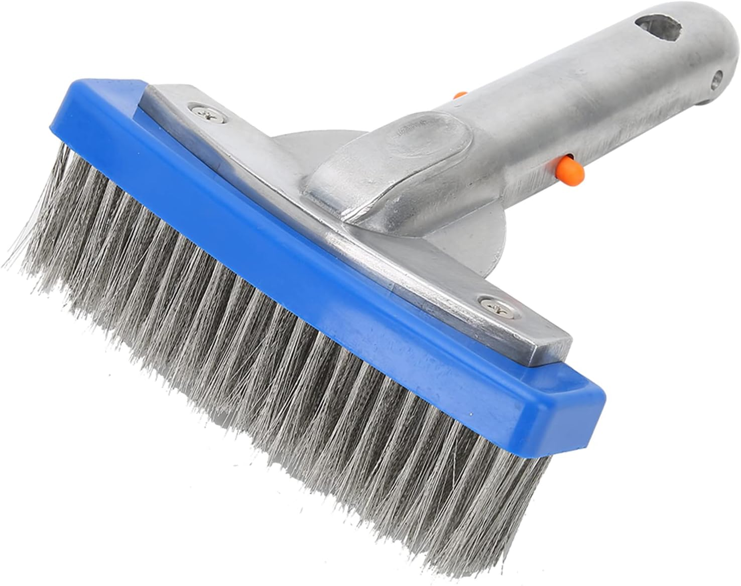 Swimming Pool Stainless Steel Brush, 5.5In, Easy to Glide, Easy Installation, for Spa Pond Floor Wall Cleaning Equipment image number 6