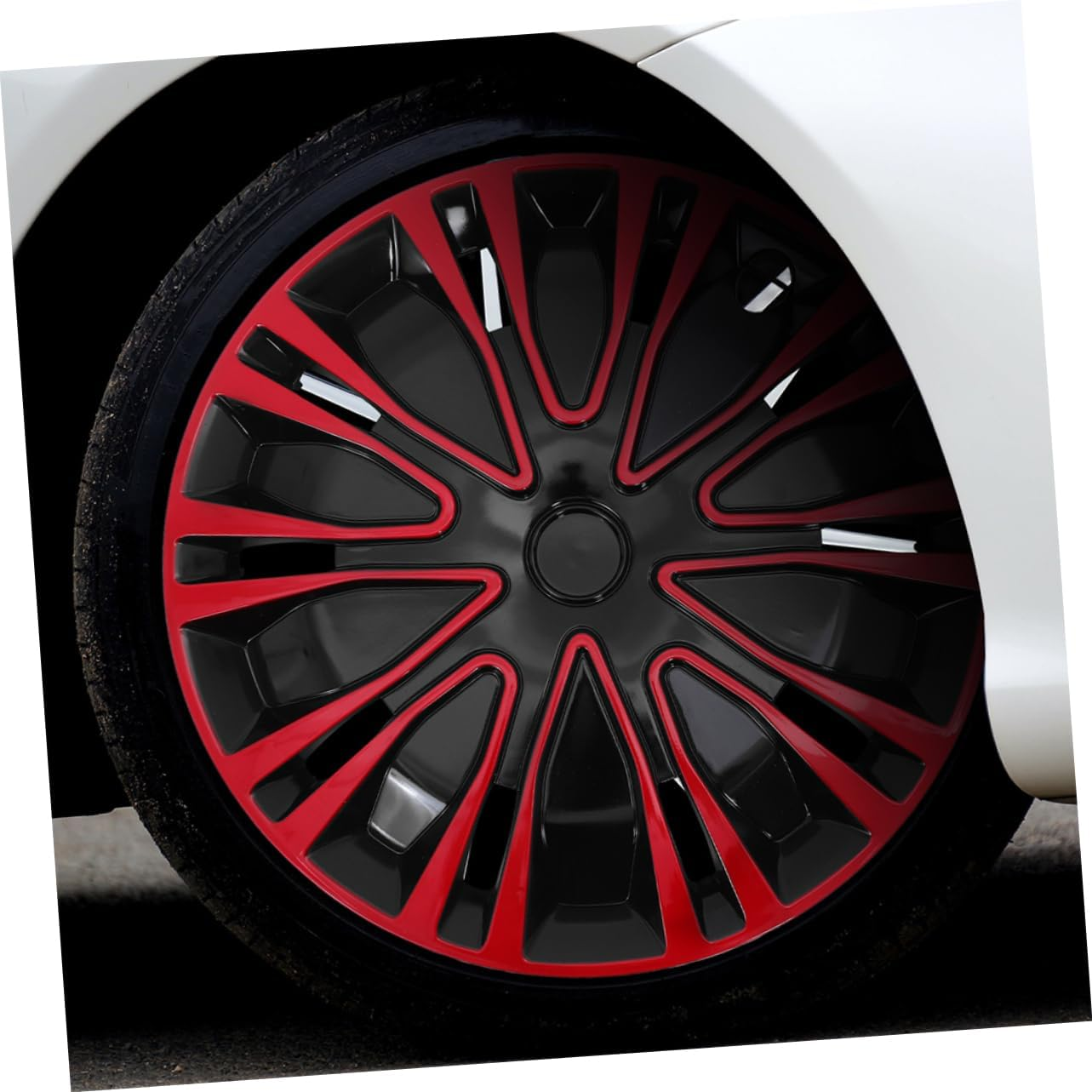 Anneome Car Hubcap Decoration Decorative Wheel Hub Covers Automotive Accessory for Car Exterior Decoration image number 2