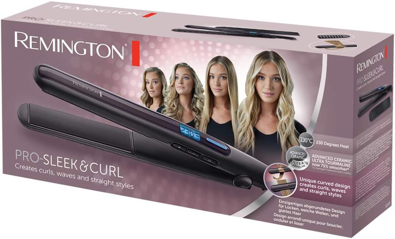 Remington Pro Sleek and Curl (Metalic Gray) image number 2