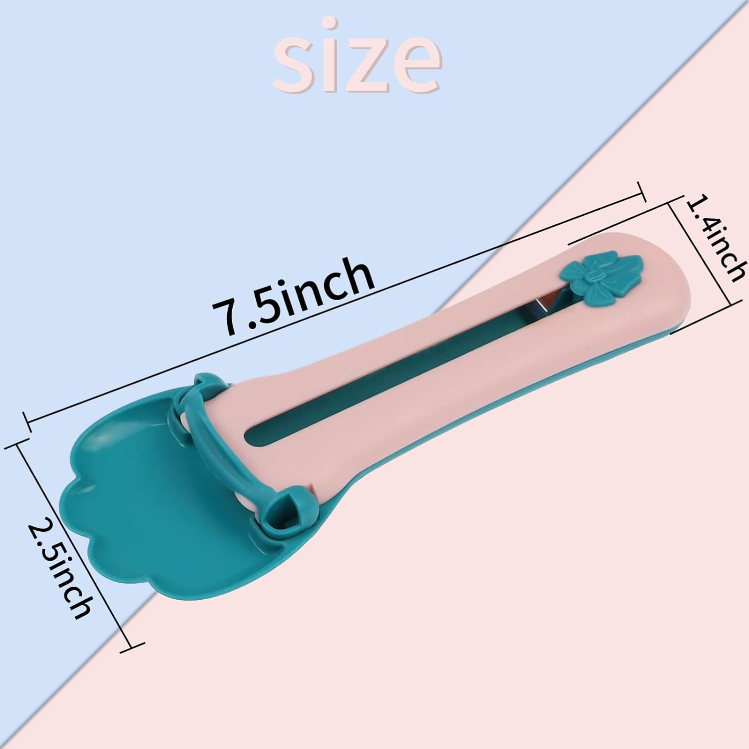 2Pcs Cat Strip Squeeze Spoon, Cute Cat Paw Shape Pet Feeder Lickable Snack Scoop for All Cats, Detachable Wet Food Spoons Multifunctional Feeding Tool for Treats, Liquid Snacks, Water image number 2