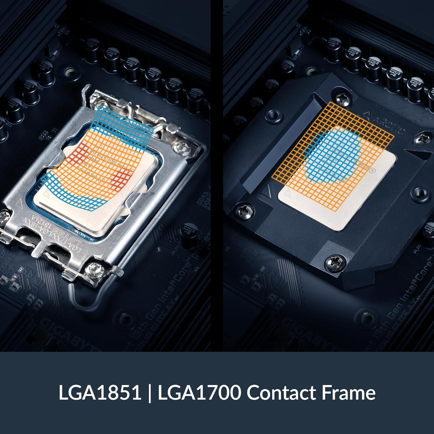 ARCTIC Liquid Freezer III Pro 240-240 Mm AIO CPU Cooler, Water Cooling, 38 Mm Radiator, PWM Pump, VRM Fan, AMD AM5/AM4, Intel LGA1851/1700 Contact Frame - Black image number 4