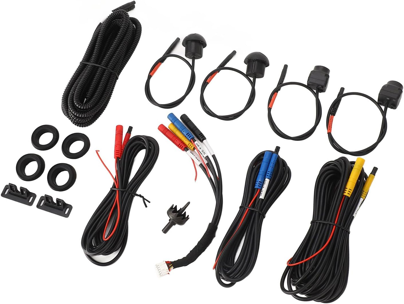 Generic 360 Car Camera 7 with Night Vision for Android Auto Radio, Panoramic Surround View (1080P) image number 1