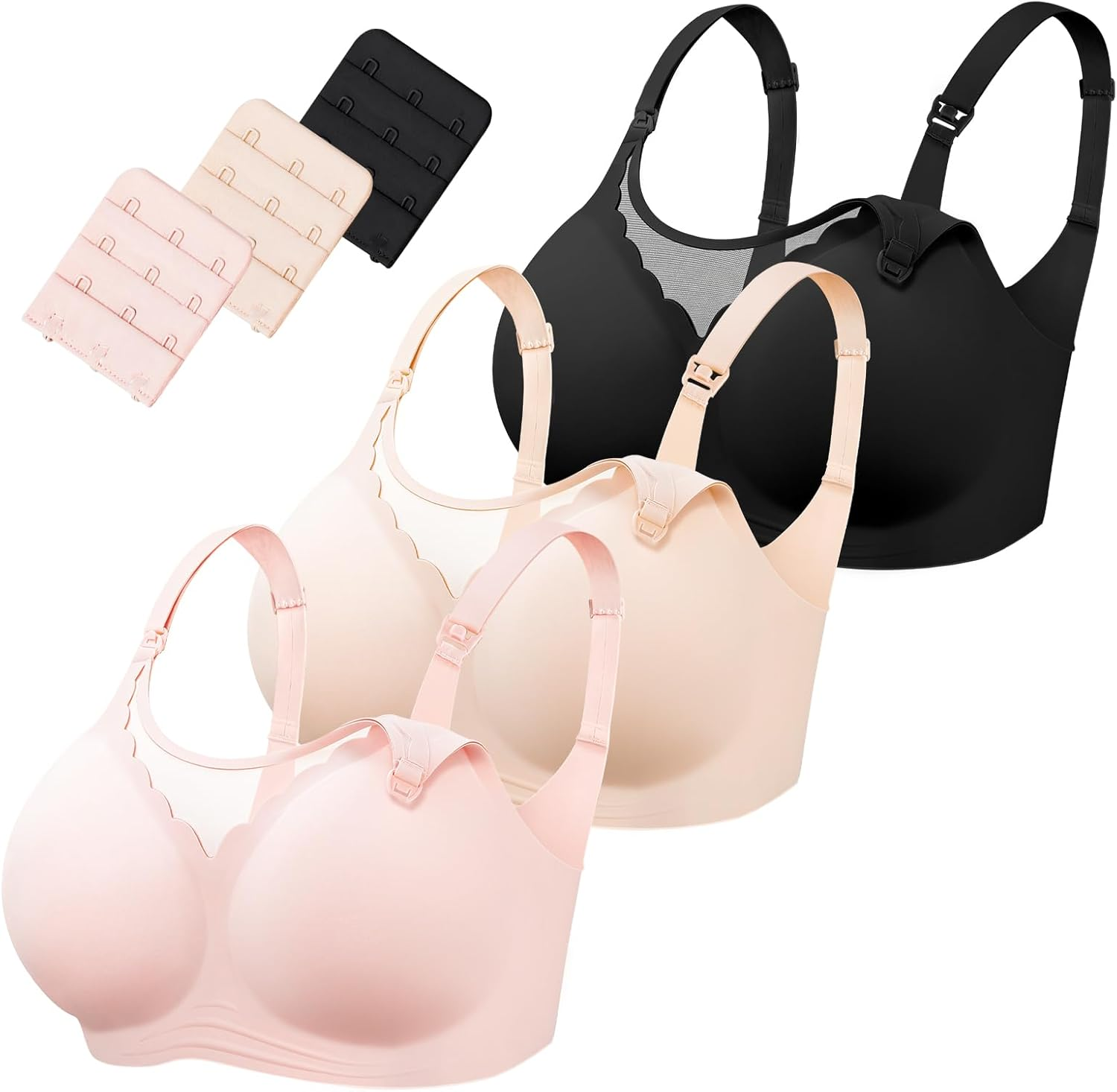Nursing Bras for Breastfeeding Comfort Maternity Bras Natural Pregnancy Bras for Women