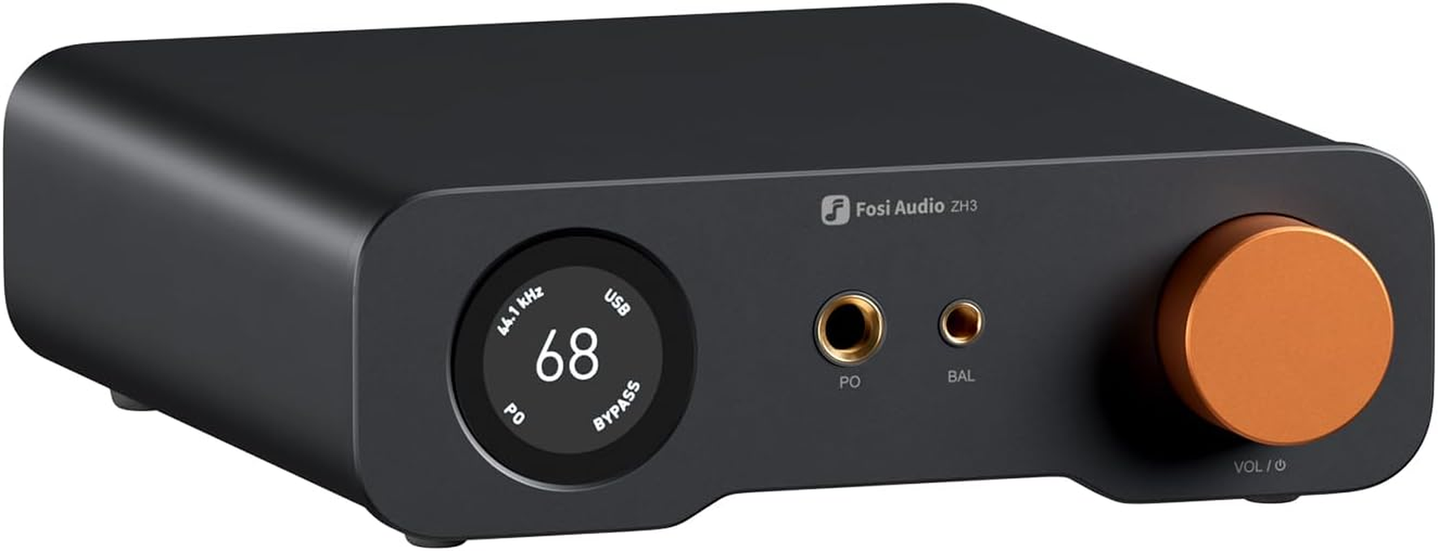 Fosi Audio ZH3 DAC Headphone Amp, Fully Balanced Preamp with AKM4493SEQ XMOS XU316 PCM 768Khz for Amplifiers, Usb/Optical/Coax/Rca/12V Trigger Input, Xlr/Rca/4.4Mm/6.35Mm Output with Remote image number 4