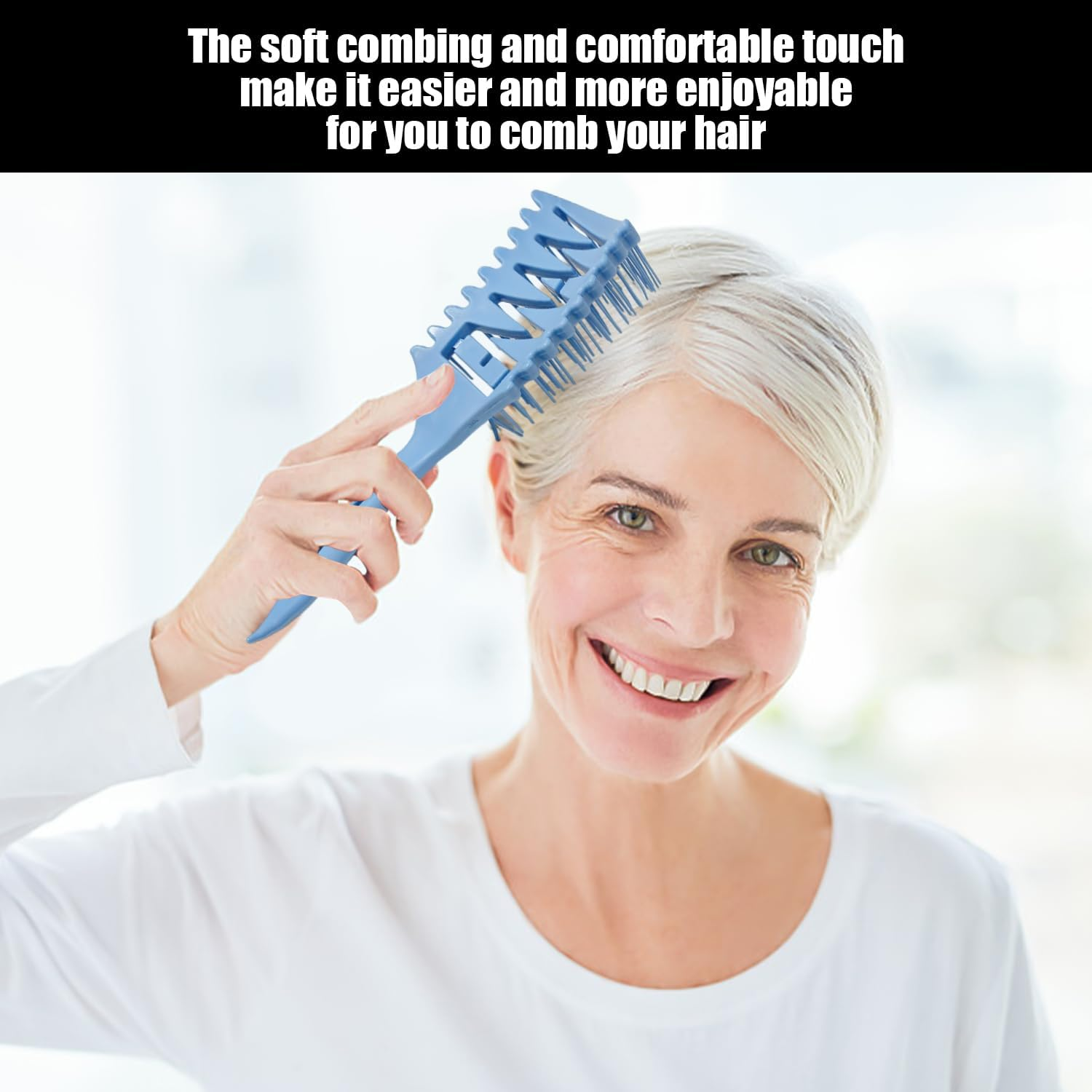 3 Pieces Curly Hair Comb, Fluffy Comb, Plastic Comb, Hair Comb Hair Styling Tools, Hair Care Products