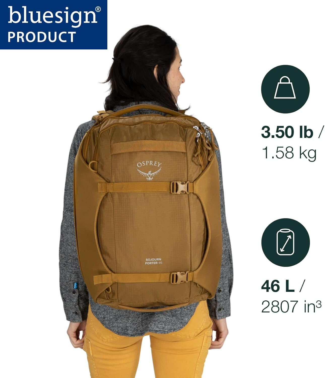 Osprey Sojourn Porter Travel Backpack image number 1