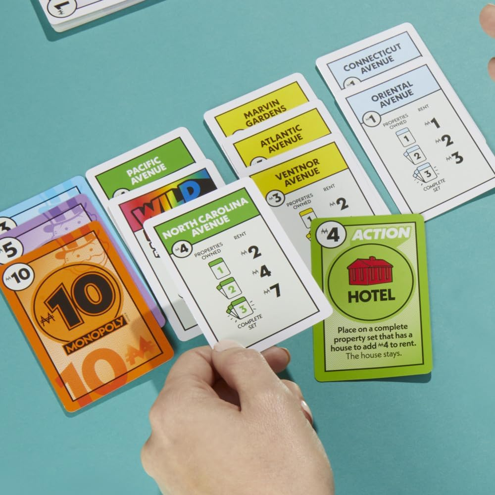 Monopoly Deal Card Game, Multi-Colour image number 2