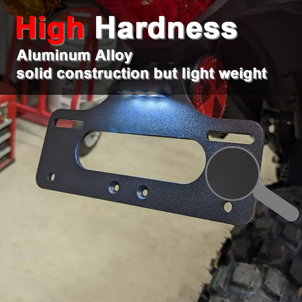 Xitomer Fender Eliminator Fit for CRF300L CRF300 RALLY 2021-2025 Tail Tidy Fit for CRF300RX CRF300RL License Plate Holder Fit for OEM License Light image number 1