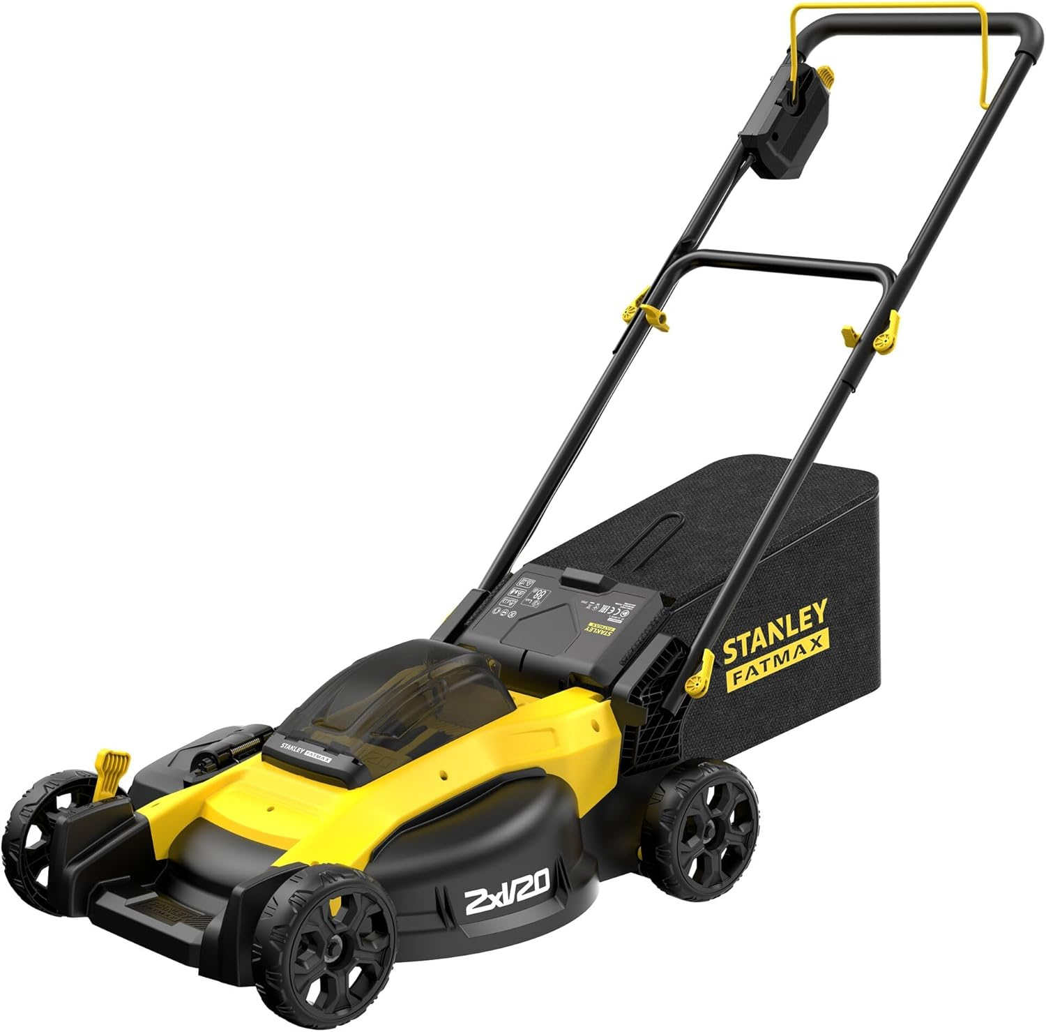 STANLEY FATMAX 18V 2Xv20 51Cm Brushless Mower Kit 4.0Ah image number 3