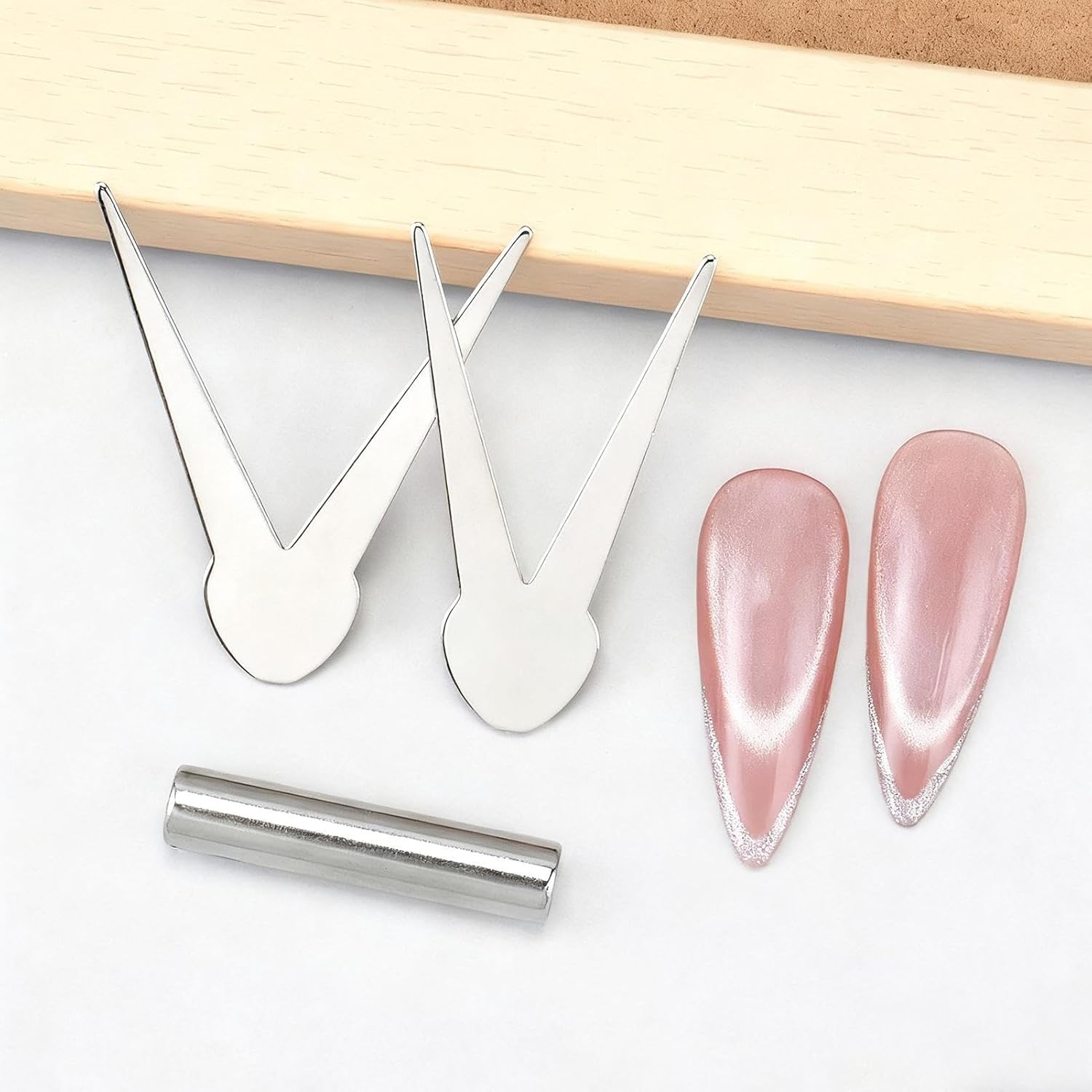 Magnet for Nail Polish - Double-Head Powerful Magnetic Manicure Tool,Nail Design Magnet Tools | for Women Wife Daughter Girlfriend Adults Lovers