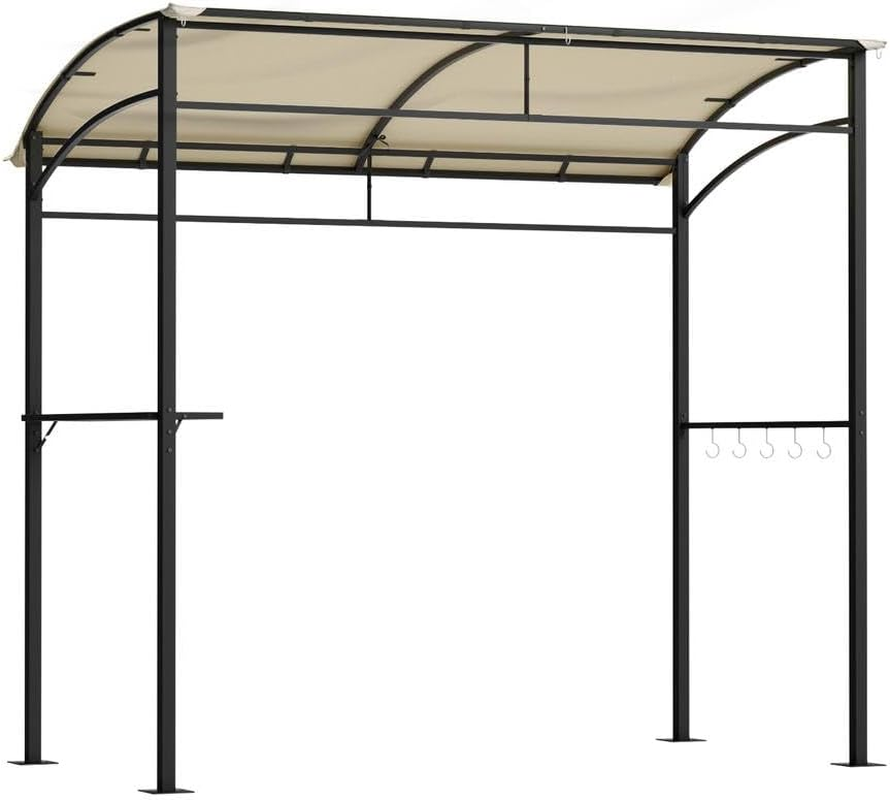 Instahut Gazebo Outdoor BBQ Grill Patio Garden Marquee Shade Shelter Hooks Beige image number 6
