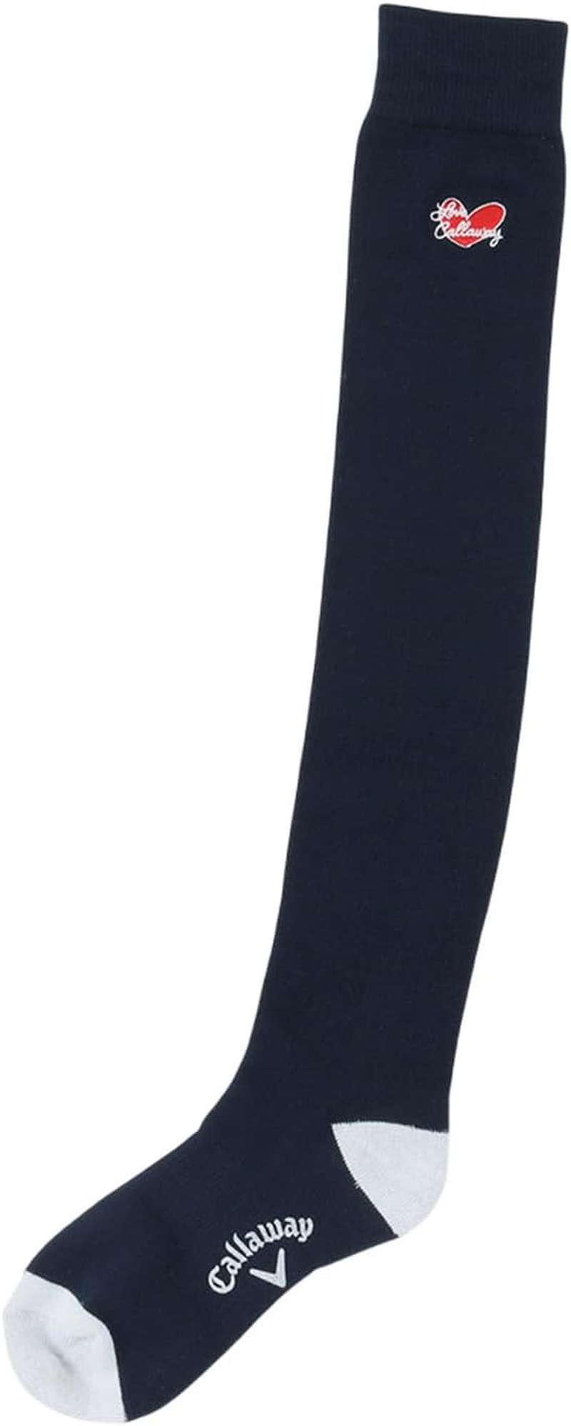 Callaway C25193211 Women'S Knee High Socks, Anti-Bacterial and Odor Resistant [LOVE Socks, Golf] - 1020_Grey image number 4