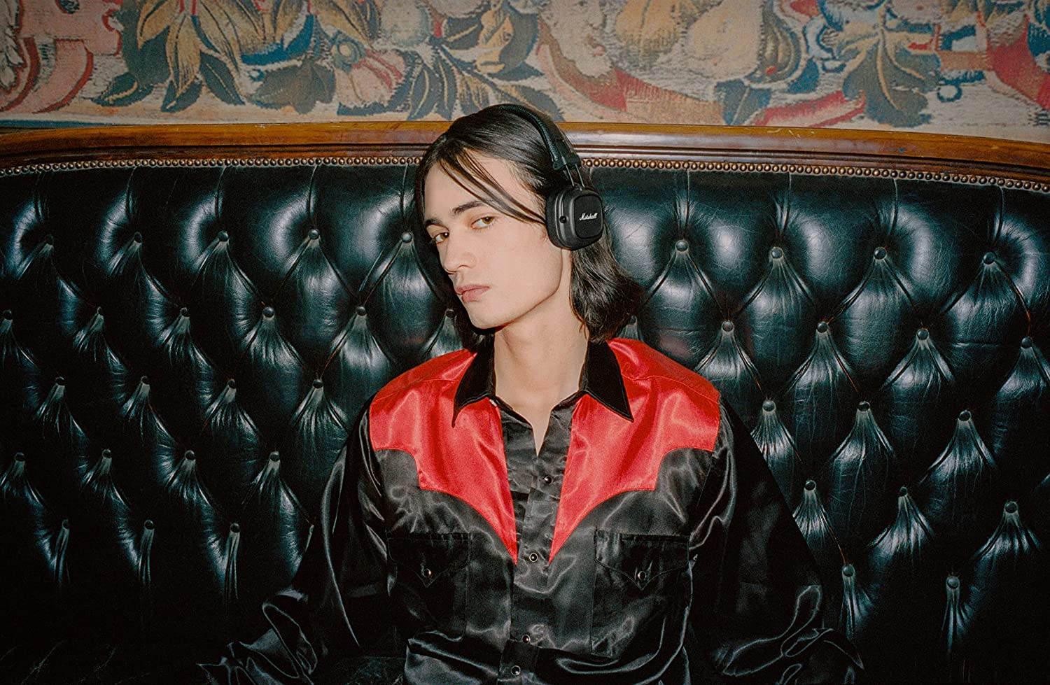 Marshall Major IV Wireless Bluetooth On-Ear Headphones (Black) image number 6